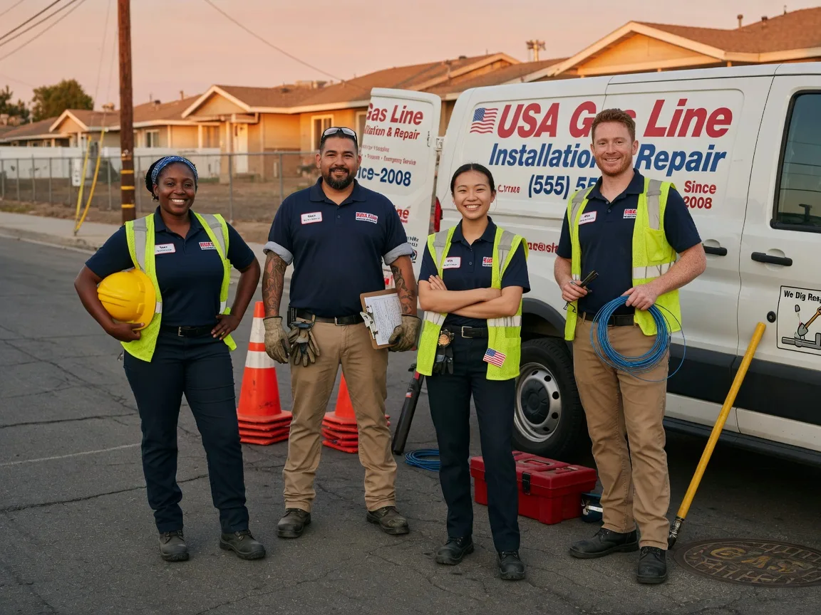 Gas Line Installation company in Pleasanton, CA